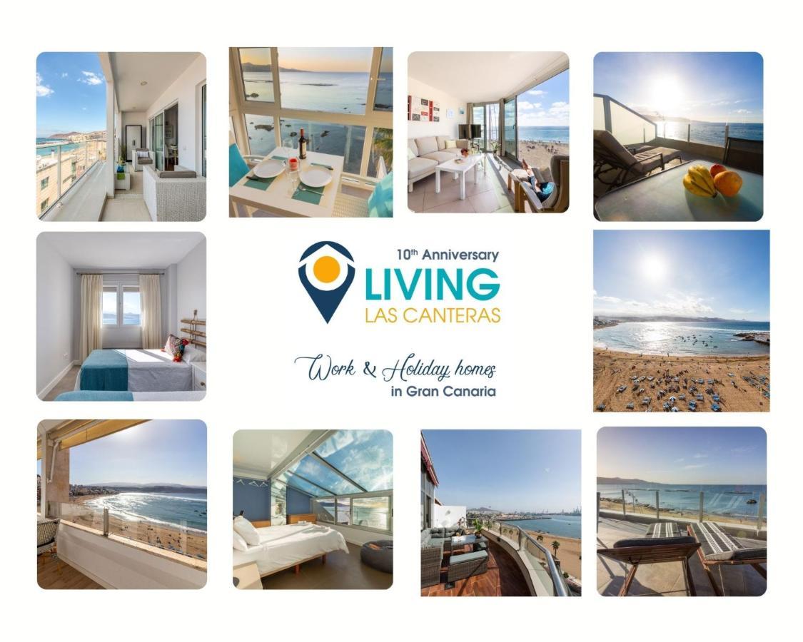 Living Las Canteras Homes - Bright Beachfront Las Palmas de Gran Canaria Exteriör bild
